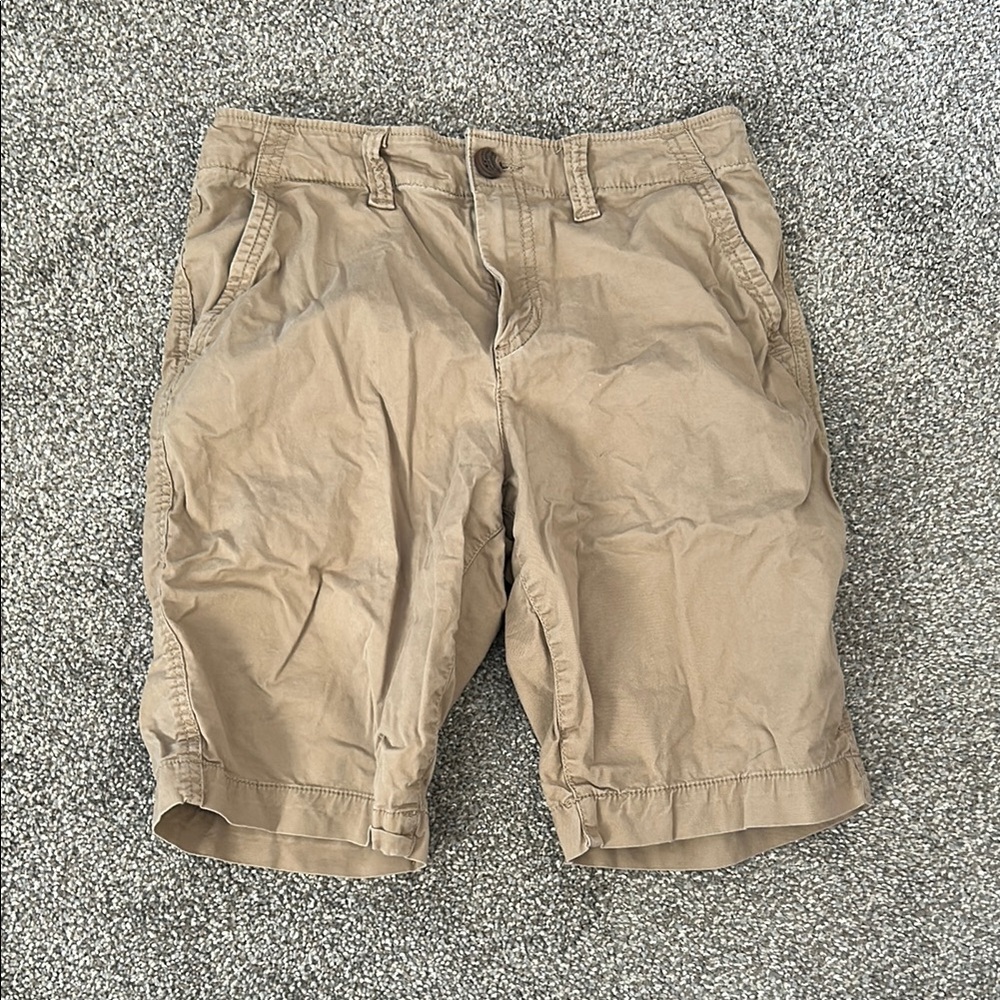 Men's Tan Casual Shorts